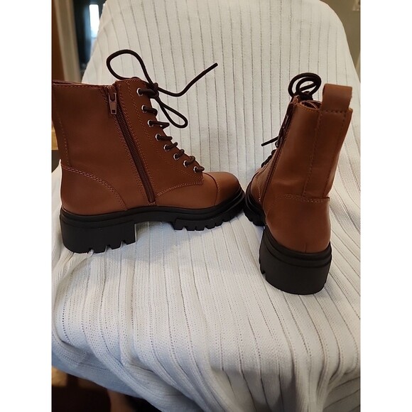 Aldo Bigmark Combat Boots Womens Size 8.5 - Picture 4 of 5